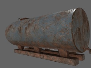 tanker Modelo 3D
