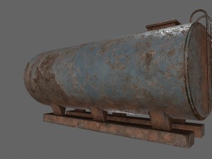 tanker Modelo 3D