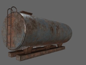 tanker Modelo 3D