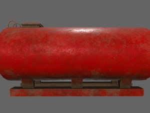 tanker 3D-Modell