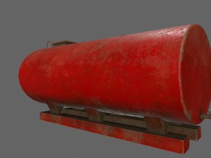 tanker 3D-Modell