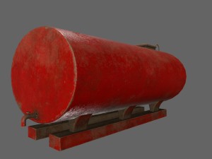 tanker 3D-Modell