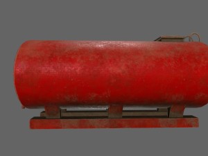 tanker 3D-Modell