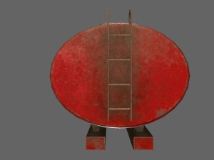 tanker 3D-Modell