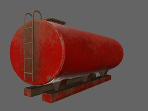tanker 3D-Modell