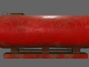 tanker 3D-Modell