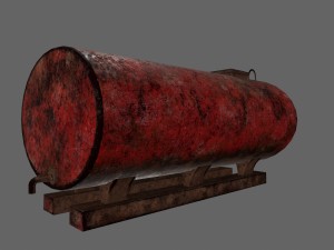 tanker Model 3D