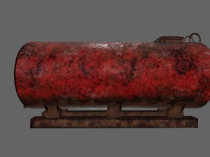 tanker Model 3D