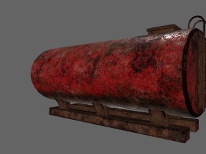 tanker Model 3D