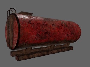 tanker Model 3D