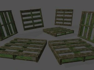 wood pallet 3D Model