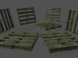 wood pallet 3D Model