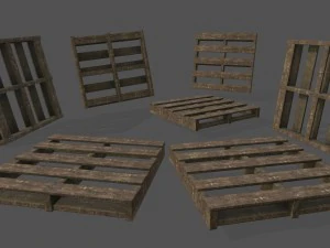 wood pallet 3D Model