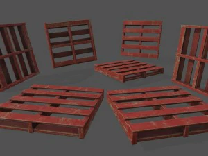wood pallet 3D Model