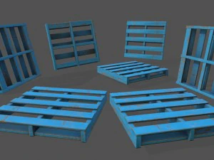 wood pallet 3D Model