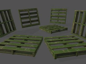 wood pallet 3D Model