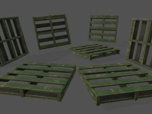 wood pallet 3D Model