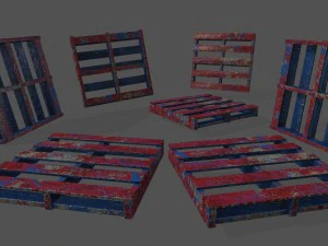 wood pallet 3D Model