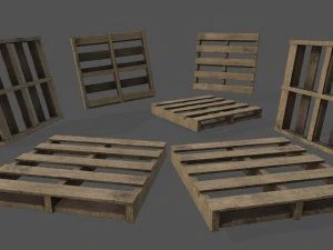 wood pallet 3D Model