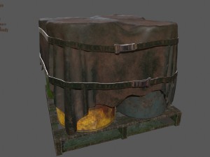 military material 3D 모델