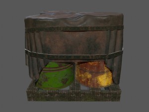 military material Model 3D