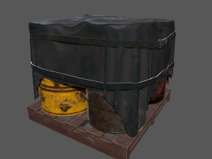 military material Modelo 3D