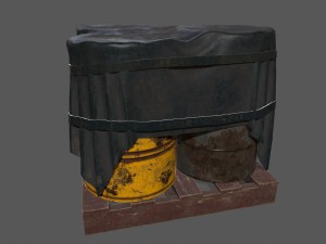 military material Modelo 3D