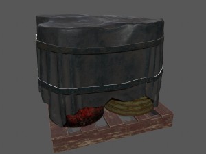 military material Modelo 3D