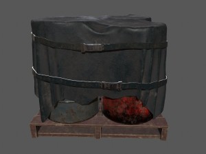 military material Modelo 3D