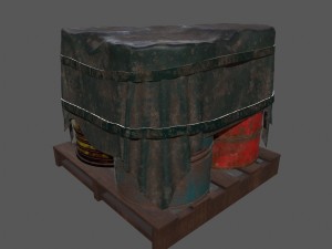 military material Modelo 3D