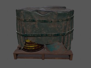 military material Modelo 3D
