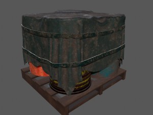 military material Modelo 3D