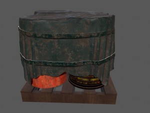 military material Modelo 3D