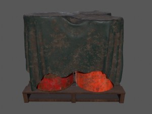 military material Modelo 3D