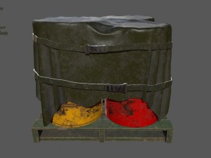 military material Modèle 3D