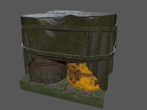 military material Modelo 3D
