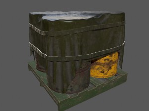 military material Modelo 3D