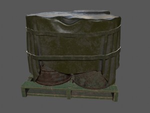 military material Modelo 3D