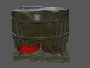 military material Modelo 3D