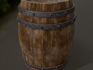 woodbarrel 3D Model