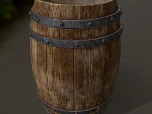 woodbarrel 3D Model