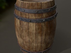 woodbarrel 3D Model