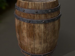 woodbarrel 3D Model
