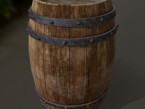 woodbarrel 3D Model