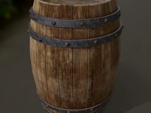 woodbarrel 3D Model