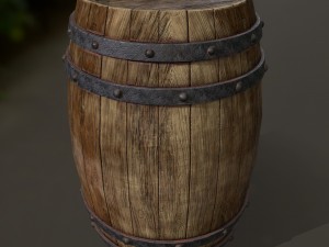 woodbarrel 3D Model