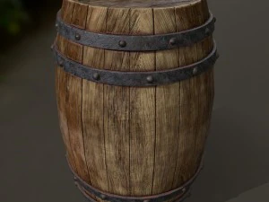 woodbarrel 3D Model