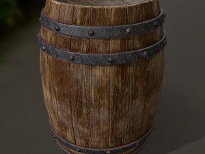 woodbarrel 3D Model