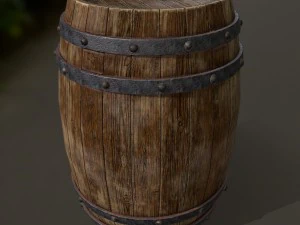woodbarrel 3D Model