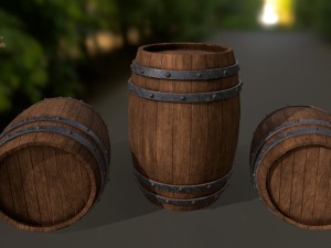 woodbarrel 3D Model